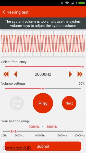 aghanejad icare hearing test pro 3